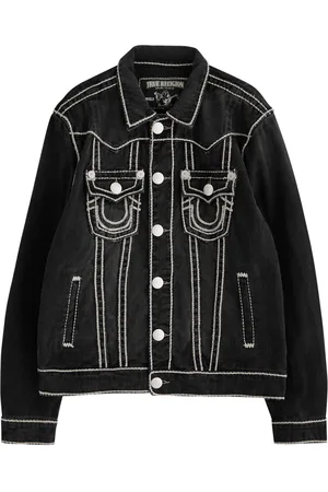 True Religion Jimmy Panelled Denim Jacket - - L