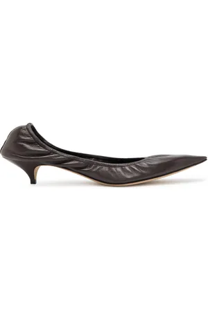 The Row Uxor 40 Leather Pumps
