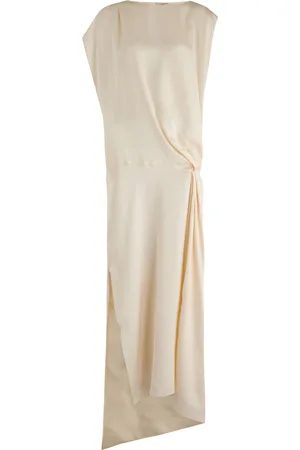 The Row Esmee Gathered Satin Maxi Dress - - 2 (UK6 / XS)