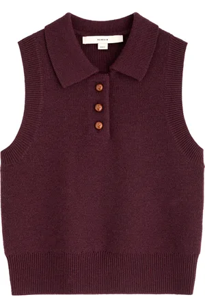 Remain by Birger Christensen Wool Polo Vest - - 40 (UK12 / M)