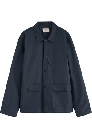 OFFICINE GENERALE Gibson Cotton-poplin Overshirt - - L