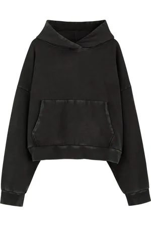 Entire Studios Faded Hooded Cotton Sweatshirt - - L