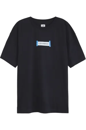 C.P. Company Logo-print Cotton T-shirt - - L