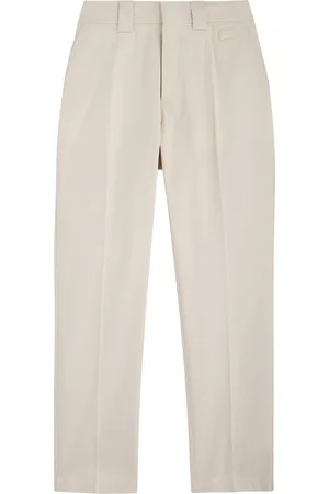 Dolce & Gabbana Tapered-leg Stretch-cotton Trousers - - 46 (IT46 / S)