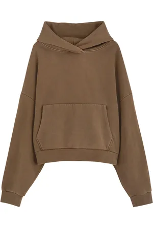 Entire Studios Faded Hooded Cotton Sweatshirt - - L