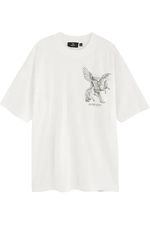 Represent Elegance In Motion Printed Cotton T-shirt - - L