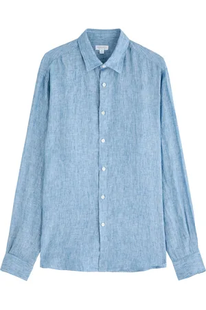 Sunspel Linen Shirt - - L