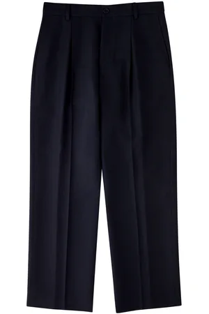 DRIES VAN NOTEN Penrud Straight-leg Wool-blend Trousers - - 52 (IT52 / XL)