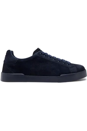 Dolce & Gabbana Portofino Suede Sneakers - - 44 (IT44 / UK10)