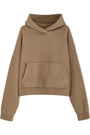 Entire Studios Faded Hooded Cotton Sweatshirt - - S