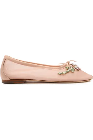 Simone Rocha Crystal-embellished Mesh Ballet Flats - - 36 (IT36 / UK3)
