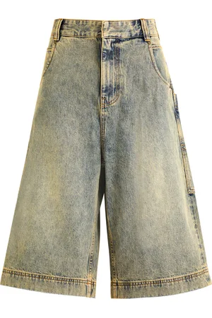 Entire Studios D-shorts Washed Denim Shorts - - L (UK14 / L)