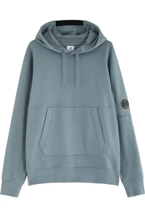 C.P. Company Diagonal Raised Hooded Cotton Sweatshirt - - L
