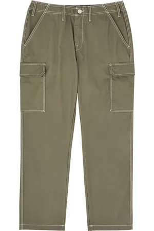 True Religion Contrast-stitch Twill Cargo Trousers - - 28 (W28 / XS)