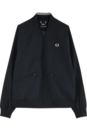 Fred Perry Logo-embroidered Nylon Bomber Jacket - - L