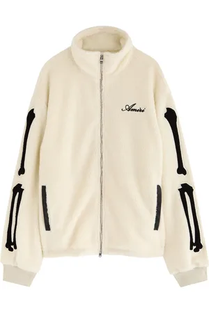 AMIRI Bones Logo Fleece Jacket - - L