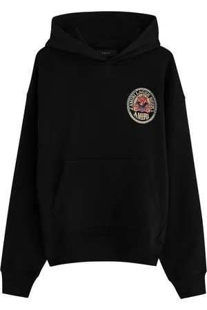 AMIRI Eagle Hooded Cotton Sweatshirt - - L