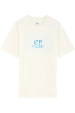 C.P. Company Logo-print Cotton T-shirt - - L