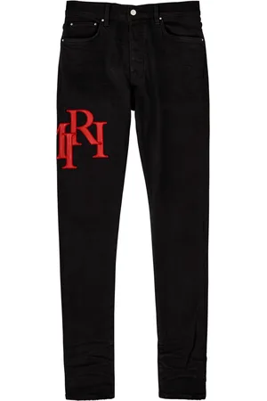 AMIRI Staggered Logo Skinny Jeans - - 30 (W30 / S)
