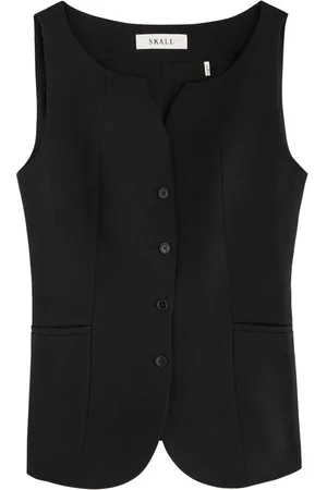 Skall Studio Toni Linen-blend Waistcoat - - 38 (UK10 / S)