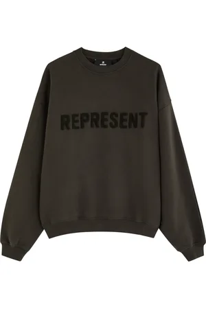 Represent Owners Club Logo Cotton Sweatshirt - - L (UK14 / L)