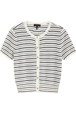 RAG&BONE Dina Striped Cotton-blend Cardigan - - S (UK8-10 / S)