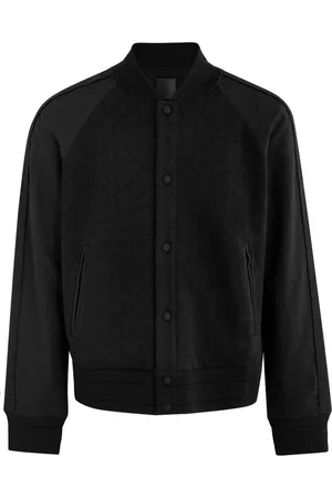 Givenchy Panelled Wool-blend Varsity Jacket - - L