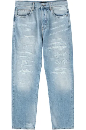 AMIRI Ma Quad Repaired Straight-leg Jeans - - 30 (W30 / S)