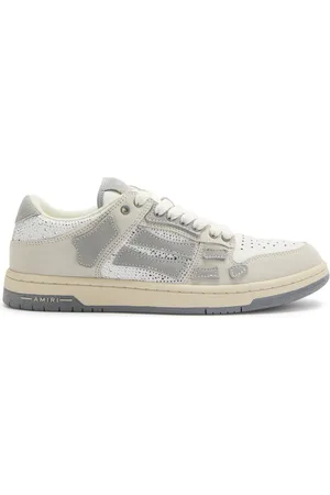 AMIRI Skel Crystal-embellished Leather Sneakers - - 36 (IT36 / UK3)