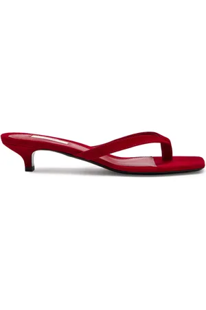 Totême 40 Suede Thong Sandals - - 36 (IT36 / UK3)