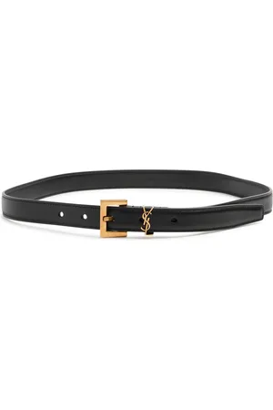 Saint Laurent Logo Leather Belt - - 70 (UK6/ XS)