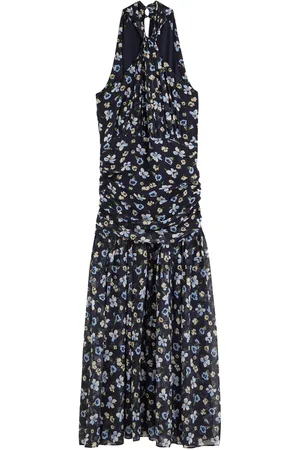 VERONICA BEARD Brock Floral-print Silk-chiffon Maxi Dress - - 6 (UK10 / S)