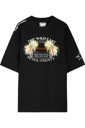 WOOYOUNGMI Logo-embroidered Cotton T-shirt - - 46 (IT46 / S)