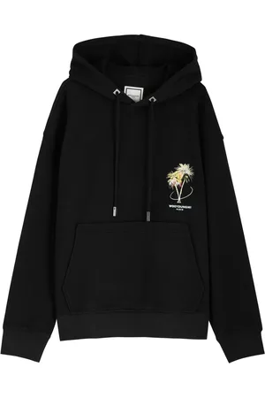 WOOYOUNGMI Logo-print Hooded Cotton Sweatshirt - - 46 (IT46 / S)