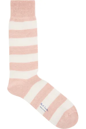 Paul Smith Barry Striped Linen-blend Socks - - One Size