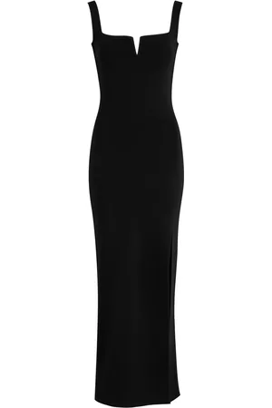 GALVAN Freya Ribbed-knit Midi Dress - - L (UK14 / L)