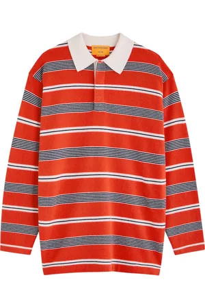 Guest In Residence Striped-intarsia Cashmere Rugby Jumper - - XS (UK6 / XS)