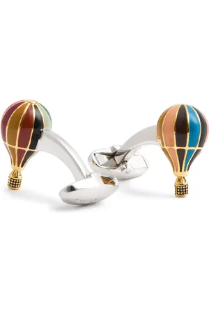 Paul Smith Signature Stripe hot air Balloon Cufflinks - - One Size