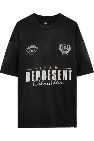 Represent World Championship Printed Cotton T-shirt - - L