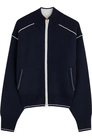 Guest In Residence Panelled Cashmere Track Jacket - - S (UK8-10 / S)