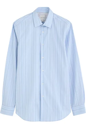 Paul Smith Striped Cotton-poplin Shirt - - 41 (C16 / L)