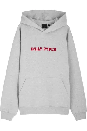 Daily paper Logo Hooded Jersey Sweatshirt - - M