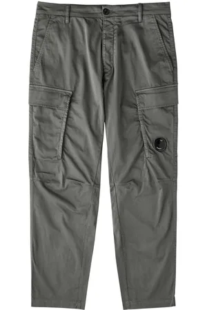 C.P. Company Straight-leg Stretch-cotton Cargo Trousers - - 46 (IT46 / S)