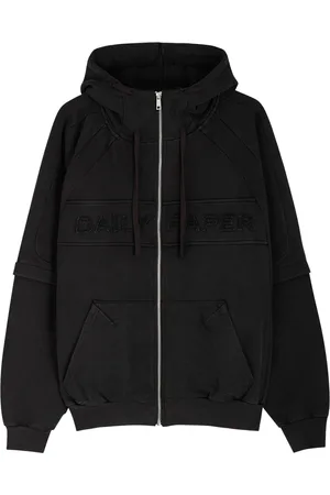 Daily paper Logo Hooded Cotton Sweatshirt - - M