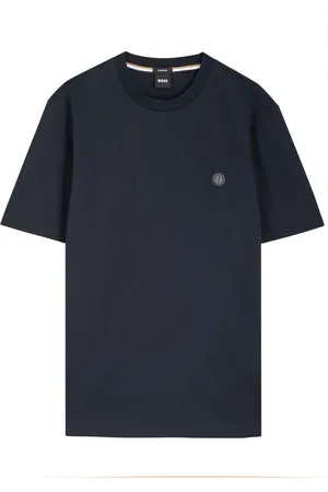 HUGO BOSS Logo-appliqué Cotton T-shirt - - L