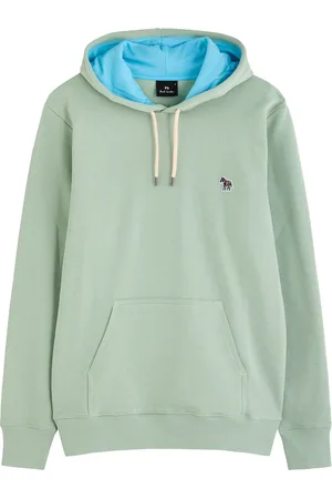 Paul Smith Logo-appliqued Hooded Cotton Sweatshirt - - M