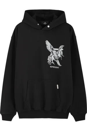 Represent Elegance In Motion Hooded Cotton Sweatshirt - - L