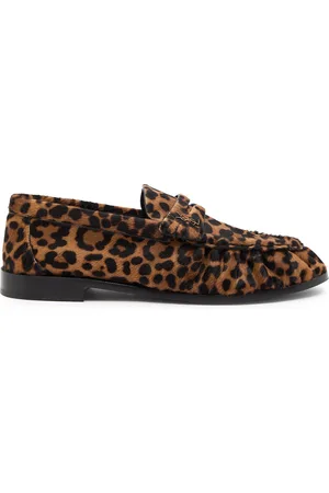 Saint Laurent Le Loafer 15 -print Calf Hair Loafers - 36 (IT36 / UK3)