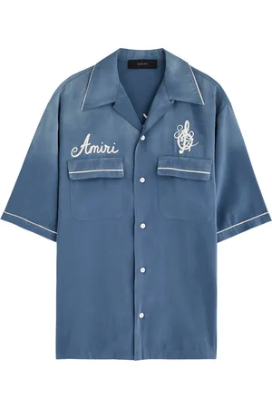 AMIRI Saturday Night Embroidered Woven Shirt - - L