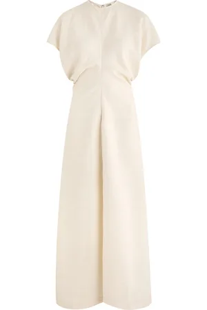 Totême Crinkled Woven Midi Dress - - 42 (UK14 / L)